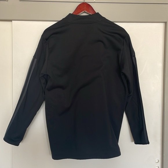 Adidas New Zealand All Black Quarter Zip Sweater - Picture 4 of 5